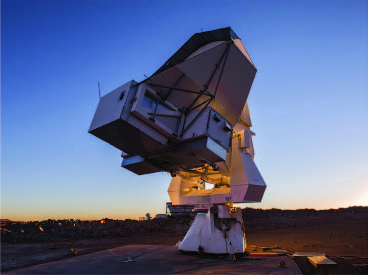 Huan Tran Telescope (HTT) at the James Ax Observatory. This telescope contains a Chase cooler that helps scientists measure CMB polarization.